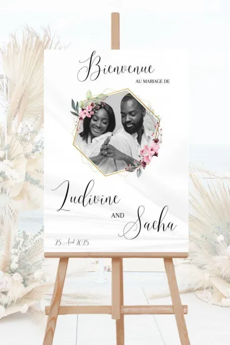 Papan Akrilik Papan Pernikahan Sikka