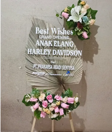 Papan Akrilik Ucapan Grand Opening Sikka